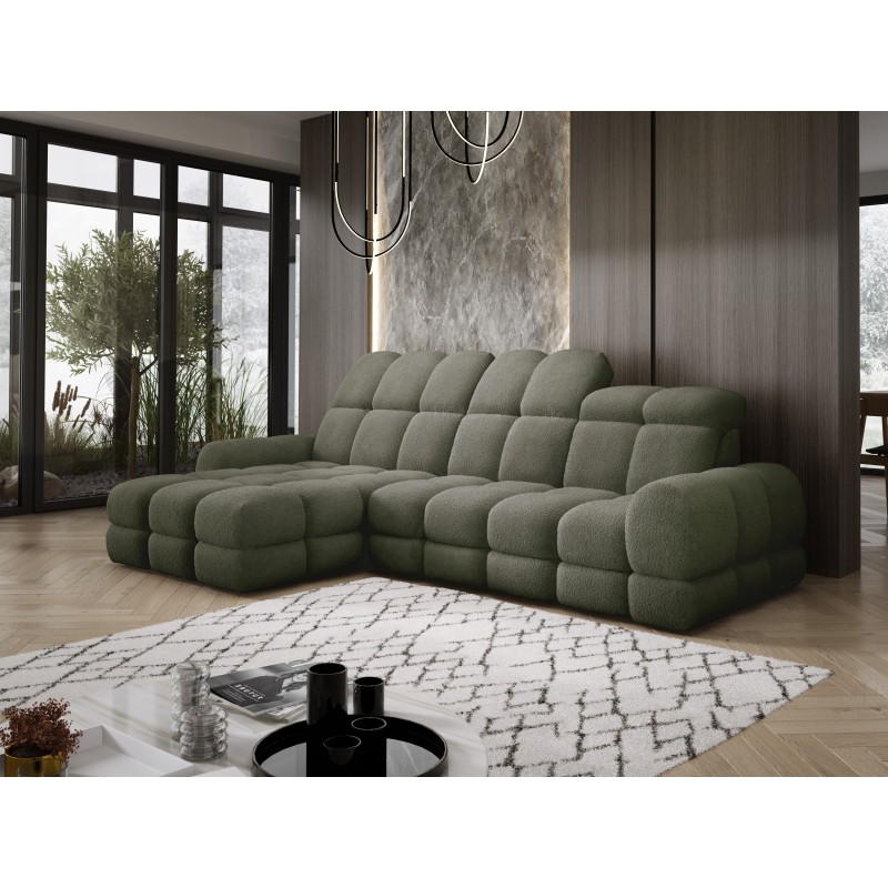 Narożnik TOLLO MINI S Lewostronny Elektryczna regulacja Anthology 12 kolor Leśna Zieleń WERSAL