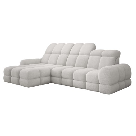 Narożnik TOLLO MINI S Lewostronny Elektryczna regulacja Anthology 15 kolor Biały WERSAL