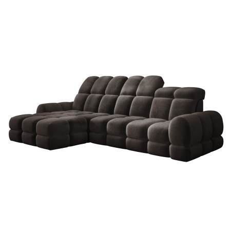 Narożnik TOLLO MINI S Lewostronny Elektryczna regulacja Salvador 04 kolor Szary WERSAL