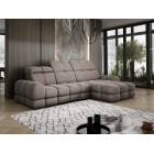 Narożnik TOLLO MINI S Prawostronny Elektryczna regulacja Solar 28 kolor Czekoladowy WERSAL