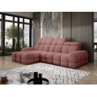 Narożnik TOLLO MINI S Lewostronny Elektryczna regulacja Bubble 09 kolor Miedziany WERSAL