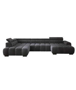 Narożnik BULL XL Lewostronny z elektryczną funkcją regulacji tkanina Salvador 15 WERSAL