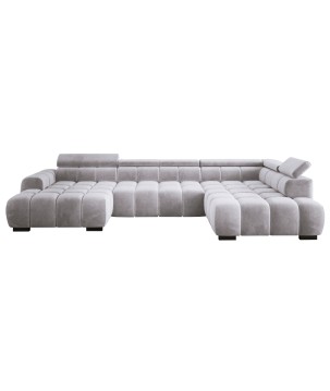 Narożnik BULL XL Prawostronny z elektryczną funkcją regulacji tkanina Salvador 13 WERSAL