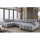 Narożnik BULL XL Lewostronny z elektryczną funkcją regulacji tkanina Eden 18 WERSAL