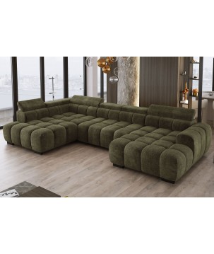 Narożnik BULL XL Lewostronny z elektryczną funkcją regulacji tkanina Eden 16 WERSAL