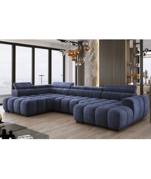 Narożnik BULL XL Lewostronny z elektryczną funkcją regulacji tkanina Eden 17 WERSAL