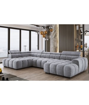 Narożnik BULL XL Lewostronny z elektryczną funkcją regulacji tkanina Eden 20 WERSAL