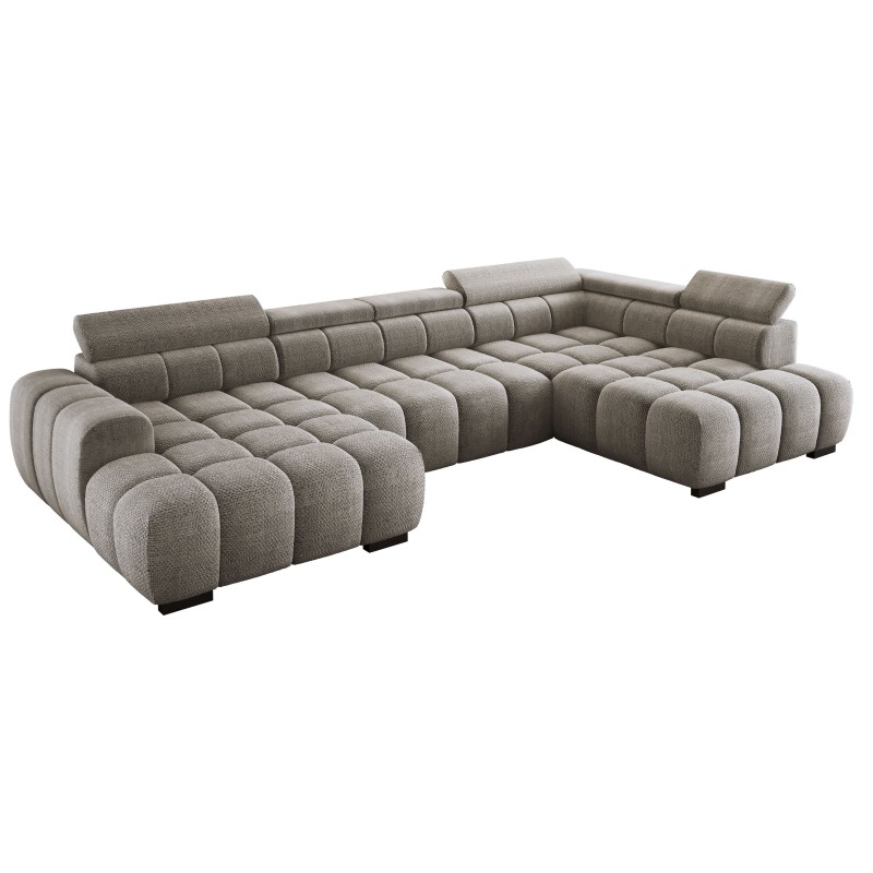 Narożnik BULL XL Prawostronny z elektryczną funkcją regulacji tkanina Eden 12 WERSAL