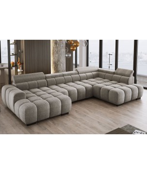 Narożnik BULL XL Prawostronny z elektryczną funkcją regulacji tkanina Eden 12 WERSAL