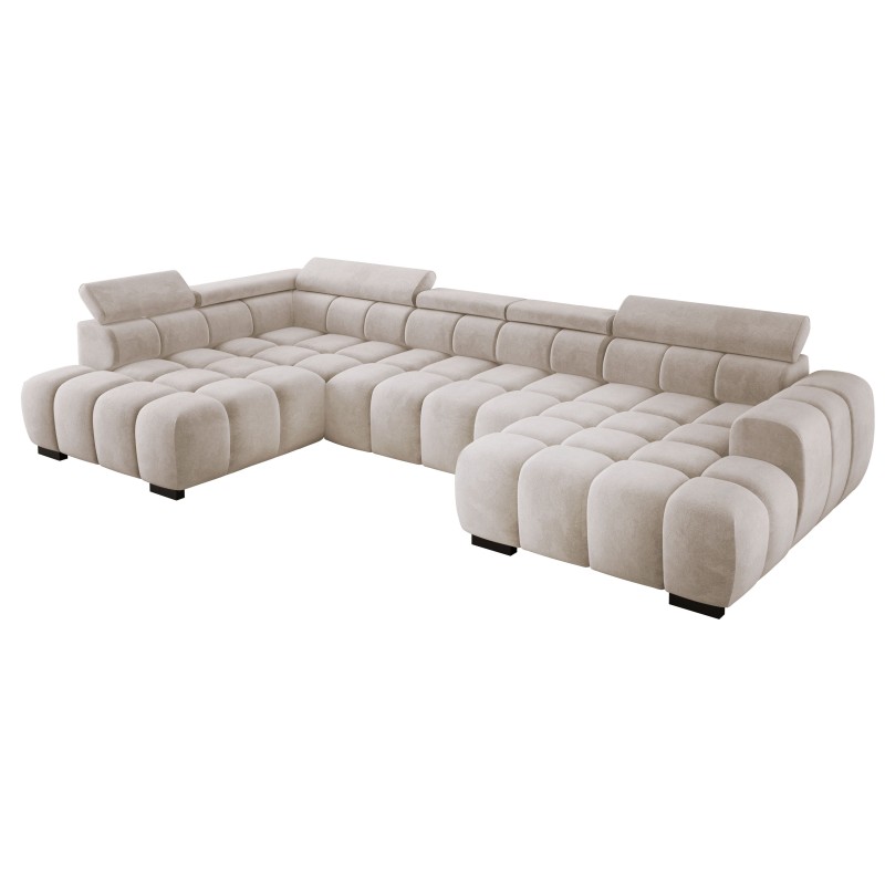 Narożnik BULL XL Lewostronny z elektryczną funkcją regulacji tkanina Salvador 03 WERSAL