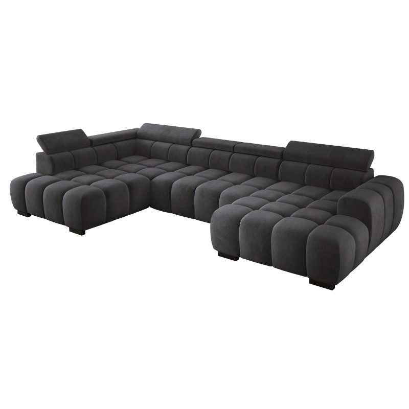 Narożnik BULL XL Prawostronny z elektryczną funkcją regulacji tkanina Salvador 01 WERSAL