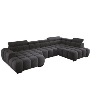 Narożnik BULL XL Lewostronny z elektryczną funkcją regulacji tkanina Eden 01 WERSAL