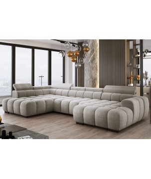 Narożnik BULL XL Lewostronny z elektryczną funkcją regulacji tkanina Eden 12 WERSAL