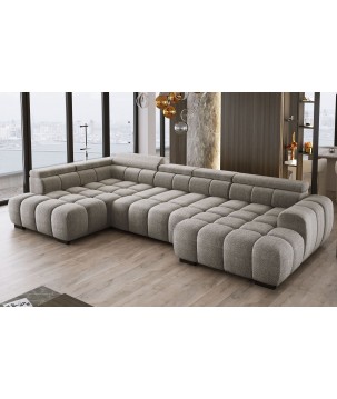 Narożnik BULL XL Lewostronny z elektryczną funkcją regulacji tkanina Eden 12 WERSAL