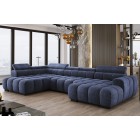 Narożnik BULL XL Lewostronny z elektryczną funkcją regulacji tkanina Eden 17 WERSAL