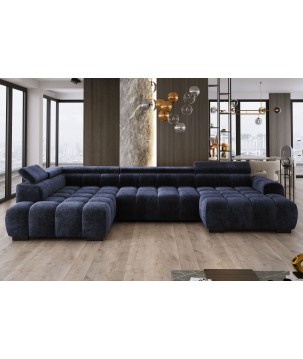 Narożnik BULL XL Lewostronny z elektryczną funkcją regulacji tkanina Eden 17 WERSAL