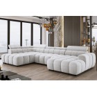 Narożnik BULL XL Lewostronny z elektryczną funkcją regulacji tkanina Eden 18 WERSAL