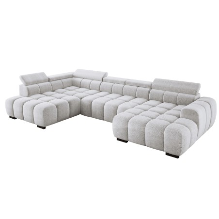 Narożnik BULL XL Lewostronny z elektryczną funkcją regulacji tkanina Eden 18 WERSAL