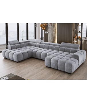 Narożnik BULL XL Lewostronny z elektryczną funkcją regulacji tkanina Eden 20 WERSAL