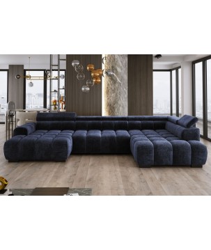 Narożnik BULL XL Prawostronny z elektryczną funkcją regulacji tkanina Eden 17 WERSAL