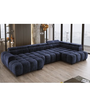 Narożnik BULL XL Prawostronny z elektryczną funkcją regulacji tkanina Eden 17 WERSAL