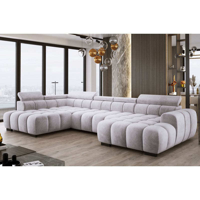 Narożnik BULL XL Lewostronny z elektryczną funkcją regulacji tkanina Salvador 14 WERSAL