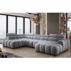 Narożnik BULL XL Lewostronny z elektryczną funkcją regulacji tkanina Salvador 15 WERSAL