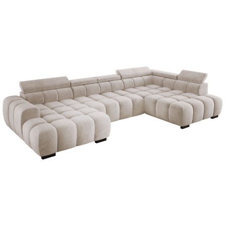 Narożnik BULL XL Prawostronny z elektryczną funkcją regulacji tkanina Salvador 03 WERSAL