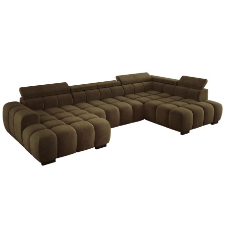 Narożnik BULL XL Prawostronny z elektryczną funkcją regulacji tkanina Salvador 13 WERSAL