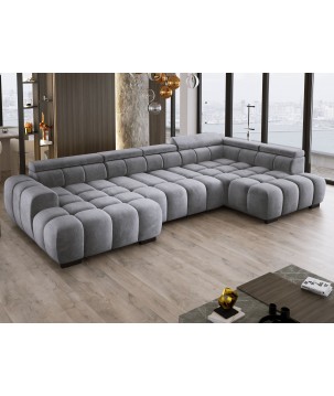 Narożnik BULL XL Prawostronny z elektryczną funkcją regulacji tkanina Salvador 15 WERSAL