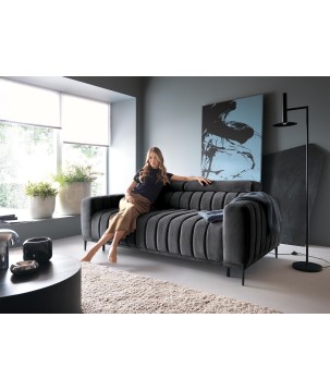 Sofa GANDI 160 z funkcją RELAX i włoski system rozkładania funkcji spania ONTARIO 19 WERSAL