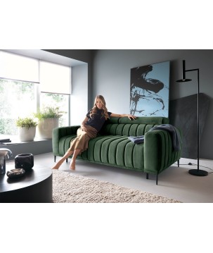 Sofa GANDI 160 z funkcją RELAX i włoski system rozkładania funkcji spania ONTARIO 35 WERSAL