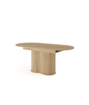 Stół Rozkładany VILO Dąb Cremona 180-220 cm – Nowoczesny Loftowy Design
