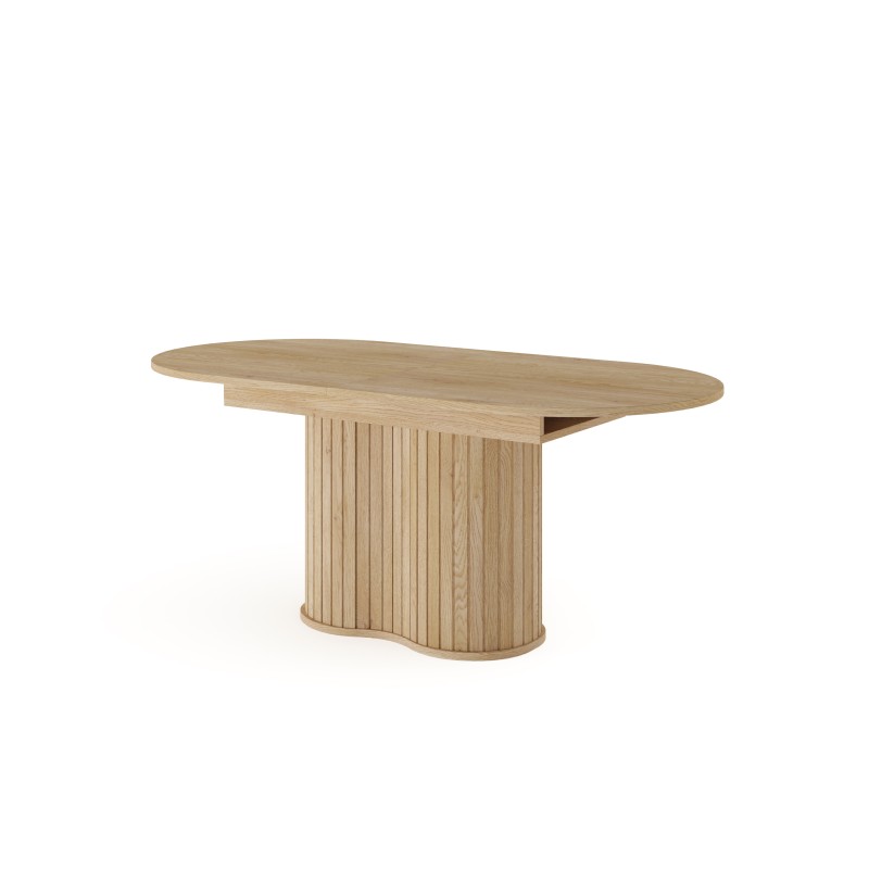 Stół Rozkładany VILO Dąb Cremona 180-220 cm – Nowoczesny Loftowy Design Stół Rozkładany VILO Dąb Cremona 180-220 cm – Nowoczesny Loftowy Design