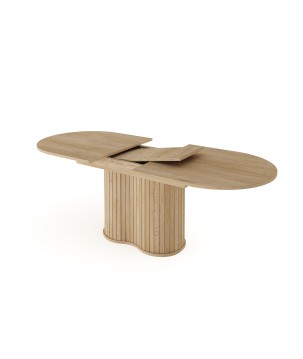 Stół Rozkładany VILO Dąb Cremona 180-220 cm – Nowoczesny Loftowy Design