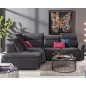 Narożnik MURILLO L Lewostronny z elektryczną regulacją siedziska w tkaninie VOGUE 15 WERSAL
