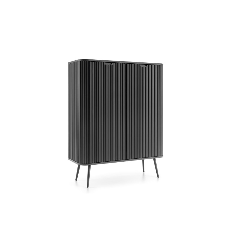 ZURI Komoda K-103 czarna | czarne nogi ZURI Komoda K-103 czarna | czarne nogi