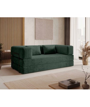 Nowoczesna sofo kanapa COZMO z funkcją spania w tkaninie POSO 14 DOMOHOME
