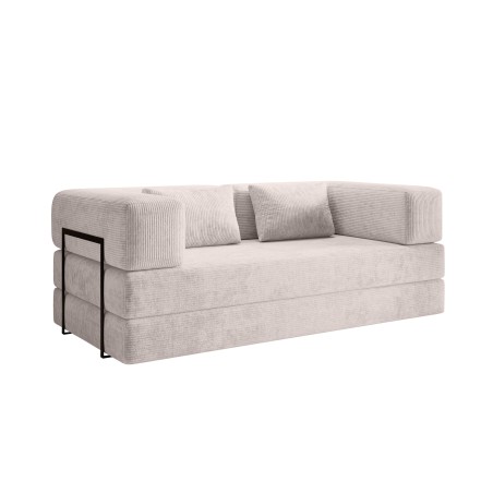 Nowoczesna sofo kanapa COZMO z funkcją spania w tkaninie POSO 100 DOMOHOME