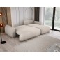 Narożnik MONDI S Prawostronny z funkcją spania i pojemnikiem w tkaninie SORRISO 06 WERSAL