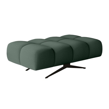 Nowoczesna pufa PRADO Soft Lux w tkaninie CURIO 37 WERSAL