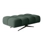 Nowoczesna pufa PRADO Soft Lux w tkaninie CURIO 37 WERSAL