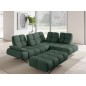 Nowoczesna pufa PRADO Soft Lux w tkaninie CURIO 37 WERSAL