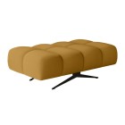 Nowoczesna pufa PRADO Soft Lux w tkaninie CURIO 48 WERSAL