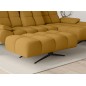 Nowoczesna pufa PRADO Soft Lux w tkaninie CURIO 48 WERSAL