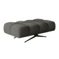 Nowoczesna pufa PRADO Soft Lux w tkaninie CURIO 93 WERSAL