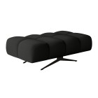 Nowoczesna pufa PRADO Soft Lux w tkaninie CURIO 99 WERSAL