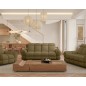 Nowoczesna sofa TOLLO 2 osobowa z regulacją zagłówka x2 tkanina SALVADOR 10 WERSAL