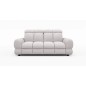 Nowoczesna sofa TOLLO 2 osobowa z regulacją zagłówka x2 tkanina SALVADOR 13 WERSAL
