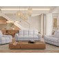 Nowoczesna sofa TOLLO 2 osobowa z regulacją zagłówka x2 tkanina SALVADOR 13 WERSAL